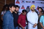 Sunny Deol, Urvashi Rautela, Sonu Nigam at the launch of Shaheed Bhagat Singh Wax Statue in Novotel, Mumbai on 21st Nov 2013